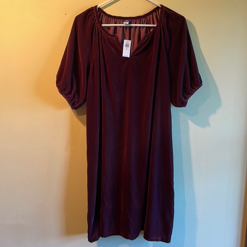 Old Navy Velvet Mini Dress